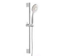 Herzbach Living Spa Set de douche avec barre, 3 jets, 11.690310.1.01,