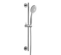 Herzbach Living Spa Set de douche avec barre, 3 jets, 11.698180.1.01,