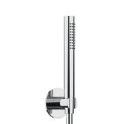 Herzbach Living Spa Set de douche avec support, 1 jet, 11.914000.1.01,