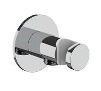 Herzbach Living Spa Support de douchette avec raccord de flexible, 11.995200.1.01,