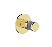Herzbach Support mural cône LIVING SPA 70 30.994100. 2000 .03 ronde or PVD