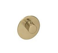 Herzbach Logic XL 21.500100. 2000 .41 Laiton Acier, pour module de thermostat simple, d = 116mm
