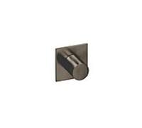 Herzbach Logic XL match1 21.958750.2.40 Acier noir, pour module de coupure et inverseur, 70x70mm