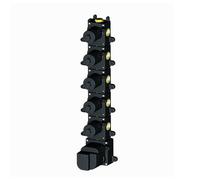 Herzbach Logic XL 5 Module thermostatique universel avec 5 robinets d’arrêt, 11.250000.1.09,