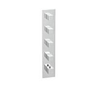 Herzbach Logic XL Herzbach Universal module thermostat Universal , raccords carrés, chromé