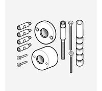 Herzbach Logic XL Rallonge encastrée pour module d’inversion Vario, L : 40 mm, 11.021655.1.09,