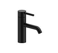 Herzbach Mitigeur lavabo DEEP BLACK Taille M 130mm 18.023400. 2000 .12 basse pression sans drain noir mat