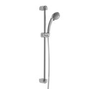 Herzbach Modena Set de douche avec barre, 2 jets, 60.603400.1.01,