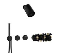 Herzbach MODUL7 Ensemble de douche avec mitigeur thermostatique, 70.702721.1.12,