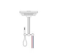 Herzbach MODUL7 Kit thermostat PUSH P-TF2 70.703723. 2000 .01 TWIN FLOW chromé