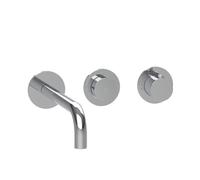 Herzbach MODUL7 PUSH Mitigeur mural de lavabo, 70.702403.1.01,