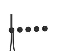 Herzbach MODUL7 PUSH Mitigeur thermostatique de douche encastré, 70.703003.1.12,