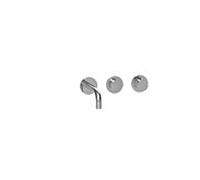 Herzbach Lavabo MODUL7 PUSH TA - 70.701603. 2000 .01 set de finition de robinetterie murale 160mm chromé