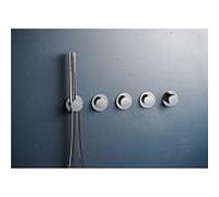 Herzbach MODUL7 PUSH thermostat ensemble fini 70.703003. 2000 .01 3 Verbraucher chrome