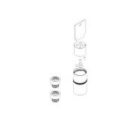 Herzbach MODUL7 rallonge mitigeur à levier 30mm 70.718012. 2000 .09 prise murale 1 Verbraucher