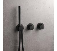 Herzbach MODUL7 Robinetterie de douche encastrée avec mitigeur thermostatique, 70.701001.1.12,