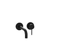 Herzbach Robinetterie pour lavabo MODUL7 70.702402. 2000 .12 ensemble fini 240mm noir mat