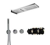 Herzbach MODUL7 ensemble thermostatique T-MU2 70.703711. 2000 .01 537x165mm Multi 2 Chromé