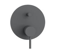 Herzbach SIRO GREY Mitigeur de baignoire encastré, Mitigeur monocommande, 30.120305.1.06,