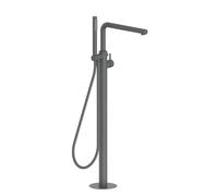 Herzbach SIRO GREY Robinetterie de baignoire au sol, Mitigeur monocommande, 30.120207.1.06,