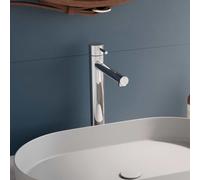 Herzbach SIRO Mitigeur de lavabo à bec haut XL-Size, 30.120420.3.01, XL-Size