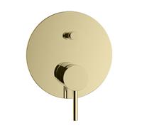 Herzbach SIRO PVD GOLD Mitigeur de baignoire encastré, Mitigeur monocommande, 30.120305.1.03,