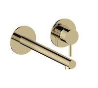 Herzbach SIRO PVD GOLD Mitigeur mural de lavabo, 30.120957.1.03,