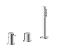 Herzbach SIRO Robinetterie sur gorge de baignoire, Mitigeur monocommande, 30.120250.2.01,