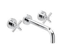 Herzbach Stilo Mélangeur mural de lavabo, 14.959060.2.01,