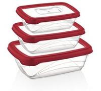 Poele / sauteuse Herzberg Coffret 3 pièces Bio Saver Rouge Herzberg Cooking