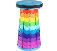Herzberg HG-04067: Telescopic Adjustable FoldingOutdoor Chair - Multi-Colored