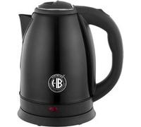 Herzberg HG-5011 : Bouilloire électrique en acier inoxydable Noire G