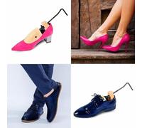 Herzberg, HG03770, Embauchoir en Bois réglable Femme, Ajustement personnalisé, système de soulagement des Points de Pression, Bois de cèdre Durable, Facile à Utiliser, Accessoires Inclus