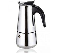 Herzberg HG5024 - Cafetière italienne - Poignée en plastique résistant - Capacité: 9 tasses Acier Inoxydable