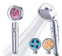 Herzberg Home & Living Herzberg Turbo Lader Pommeau de douche Bleu