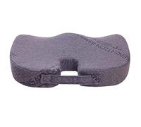 Herzberg Oreiller mémoire de Forme Coussin de siège Sensation Bamboo-Ergonomique-Découpe en U et Posture Saine-Soutien Parfait pour la récupération HG8040