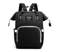 Herzberg Sac à langer HG-03190 multifonction pour maman et biberon Noir