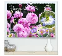 Herzensblumen (hochwertiger Premium Wandkalender 2027 DIN A2 quer), Kunstdruck in Hochglanz: Eine liebevolle Hommage an die Schönheit des Sommers: ... Farben und stimmungsvolle Blumenporträts
