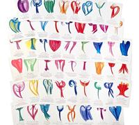 Herzmensch Lot de 52 cartes avec anges et dictons pour toutes les occasions 7 x 12 cm à offrir pour homme et femme pour Noël, anniversaire