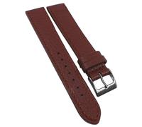 Herzog Cuir de Cerf > Bracelet Montre XL Marron Clair > Glaise En Glaise Couture