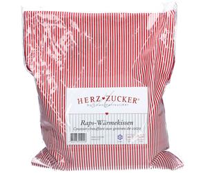 HERZZUCKER® Coussin Chauffant aux Graines de colza 26 x 21 cm Rouge avec motif étoiles 1 pc(s)