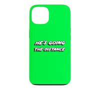 He's Going The Distance | Enjoying Cake Coque pour iPhone 13