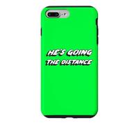 He's Going The Distance | Enjoying Cake Coque pour iPhone 7 Plus/8 Plus