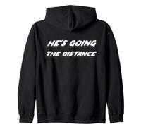 He's Going The Distance | Enjoying Cake Sweat à Capuche