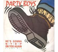 HE'S GONNA STEP ON YOU AGAIN 12" SINGLE DUTCH EPIC 1987 2 TRACK STOMP MIX B/W SHE'S A MYSTERY (6512306) PIC SLEEVE