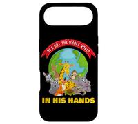 He's Got The Whole World in His Hands - Faith Kids Animals Coque pour iPhone Air
