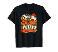 He's My Sweet Pato Funny Fall Thanksgiving Couples T-Shirt