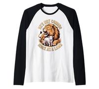 He's Not Coming Back as a Lamb Lion of Juda Manche Raglan