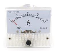 Heschen 85L1-20A rectangle Panneau monté courant Mètre testeur Ampèremètre, AC 0-20A, Classe 2,5, Blanc
