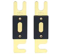 Heschen ANL FUSE Anl-350 350 Amp pour auto Véhicules Système audio Feuille Doré et Noir Lot de 2